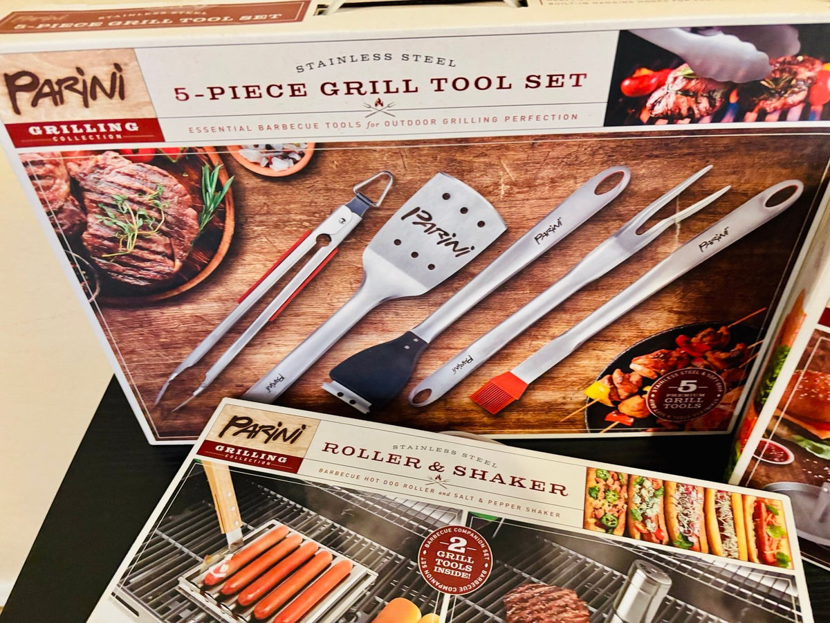 New -Amazing -Parini Grilling Bundle -Everything You Need For a Summer BBQ