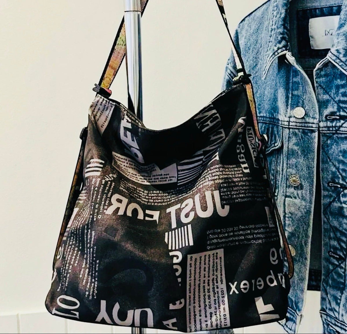 New  -Multifunctional -Vintage Inspired Graphic Design Tote Bag